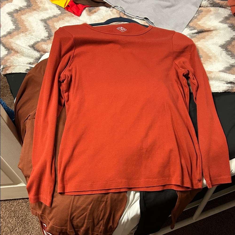 St. John's Bay Rust Essential Tee